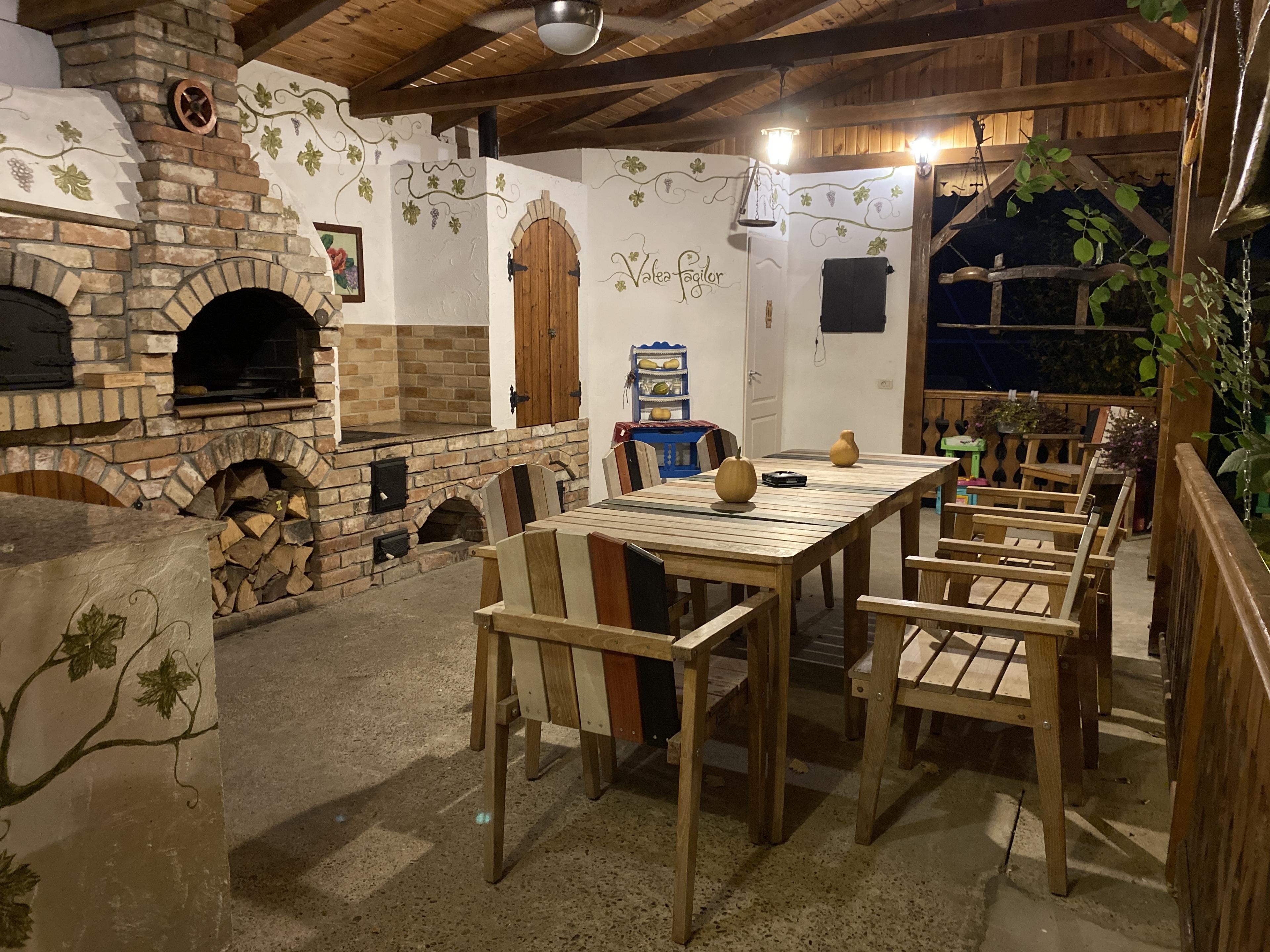 Grătarul pensiunii