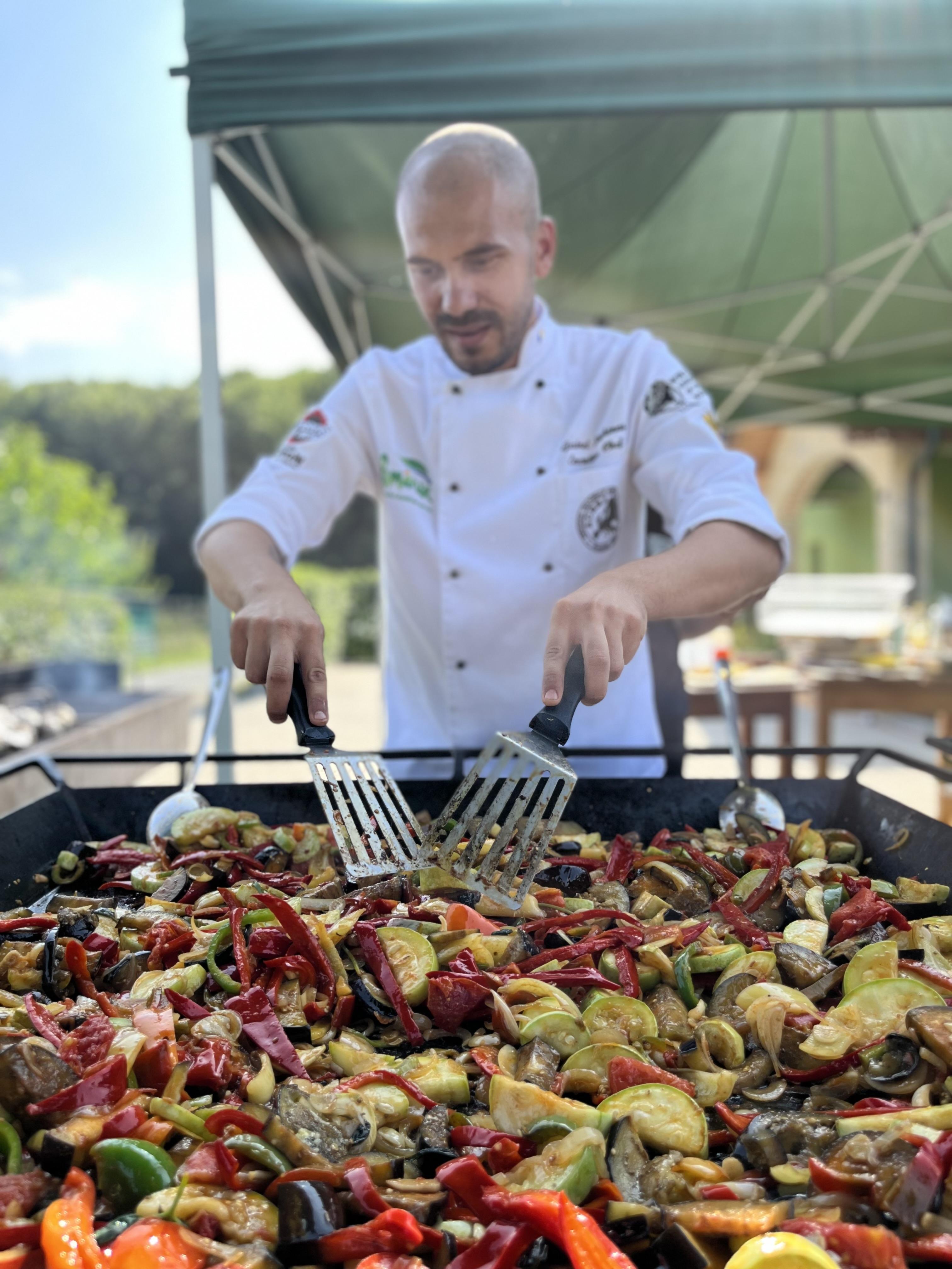 Fructe de mare la plită